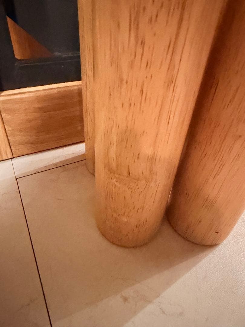 無印　ベッドフレーム　スモール　オーク材