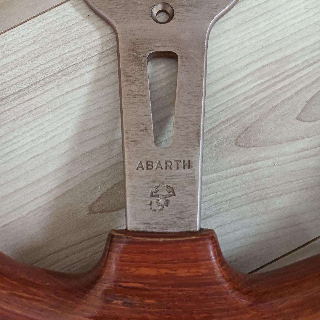 ABARTH ステアリングホイール 3スポーク