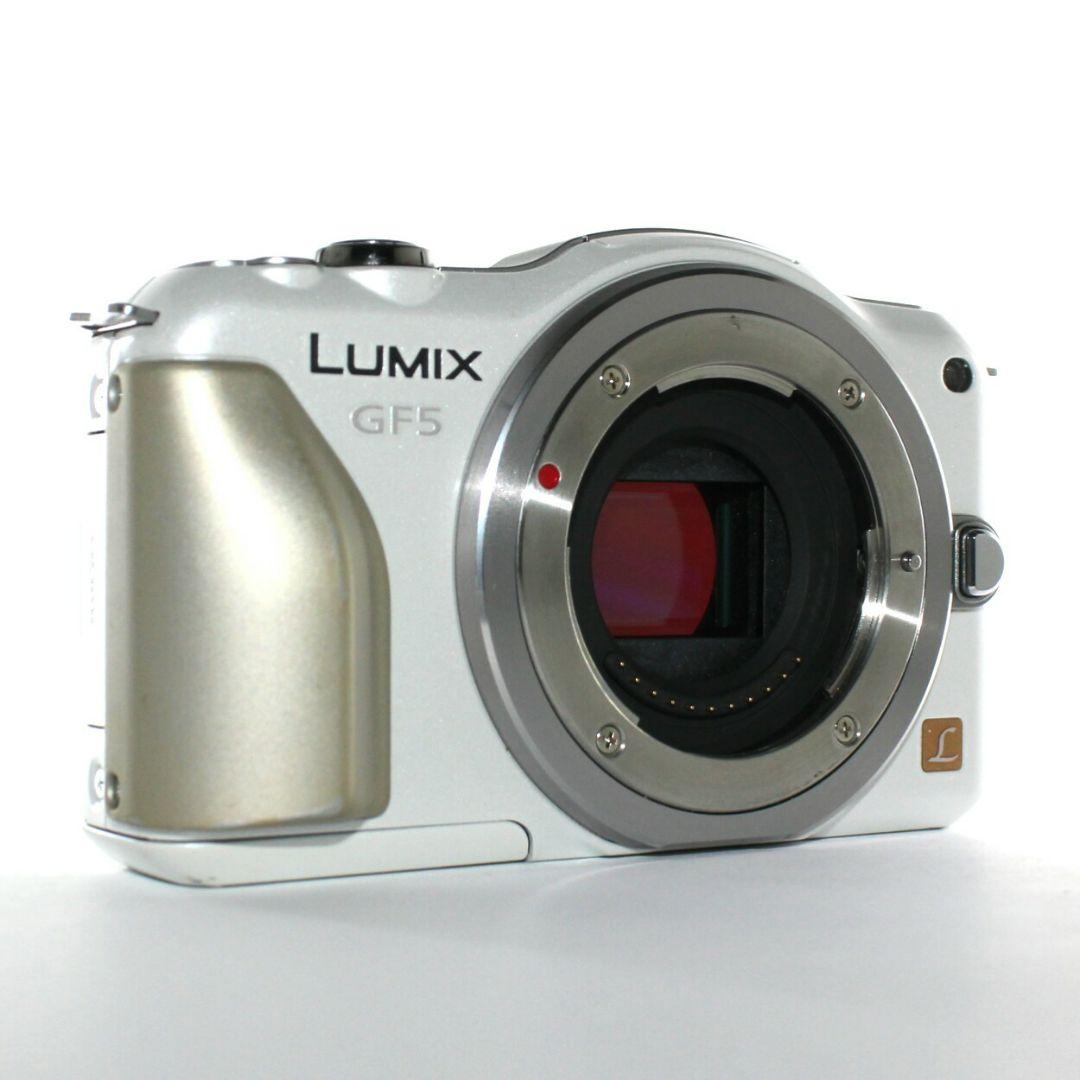 Panasonic LUMIX DMC-GF5 ミラーレスカメラ ホワイト 完動