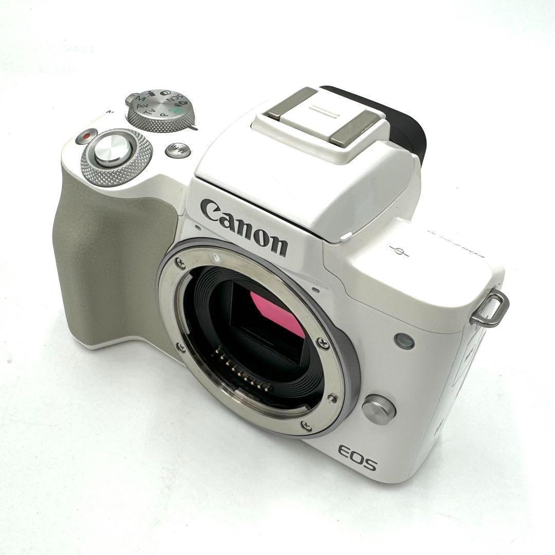 ❁動作良好！高性能コンパクトミラーレス❁スマホ転送OK❁キャノン Kiss M