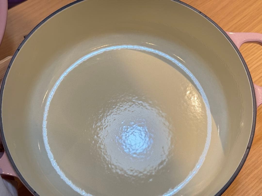 A7194【シャスール】ラウンドキャセロール 両手鍋 ホーロー鍋 20cm