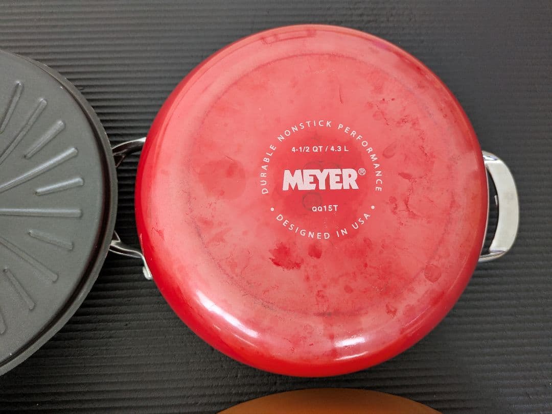 【廃盤品】 MEYER マイヤー 両手鍋2点セット