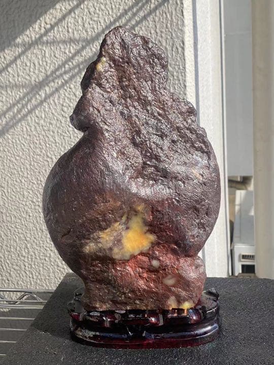 青田石　フラワー彫刻　3610g 博物館から流出　最高品質な青田石アート