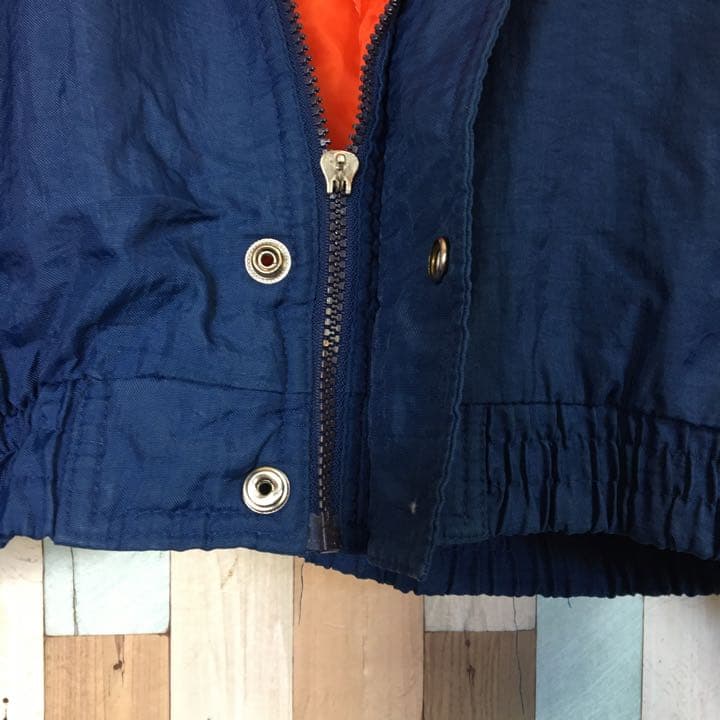 極希少レアヴィンテージCHICAGO BEARS 刺繍ロゴナイロン中綿JK