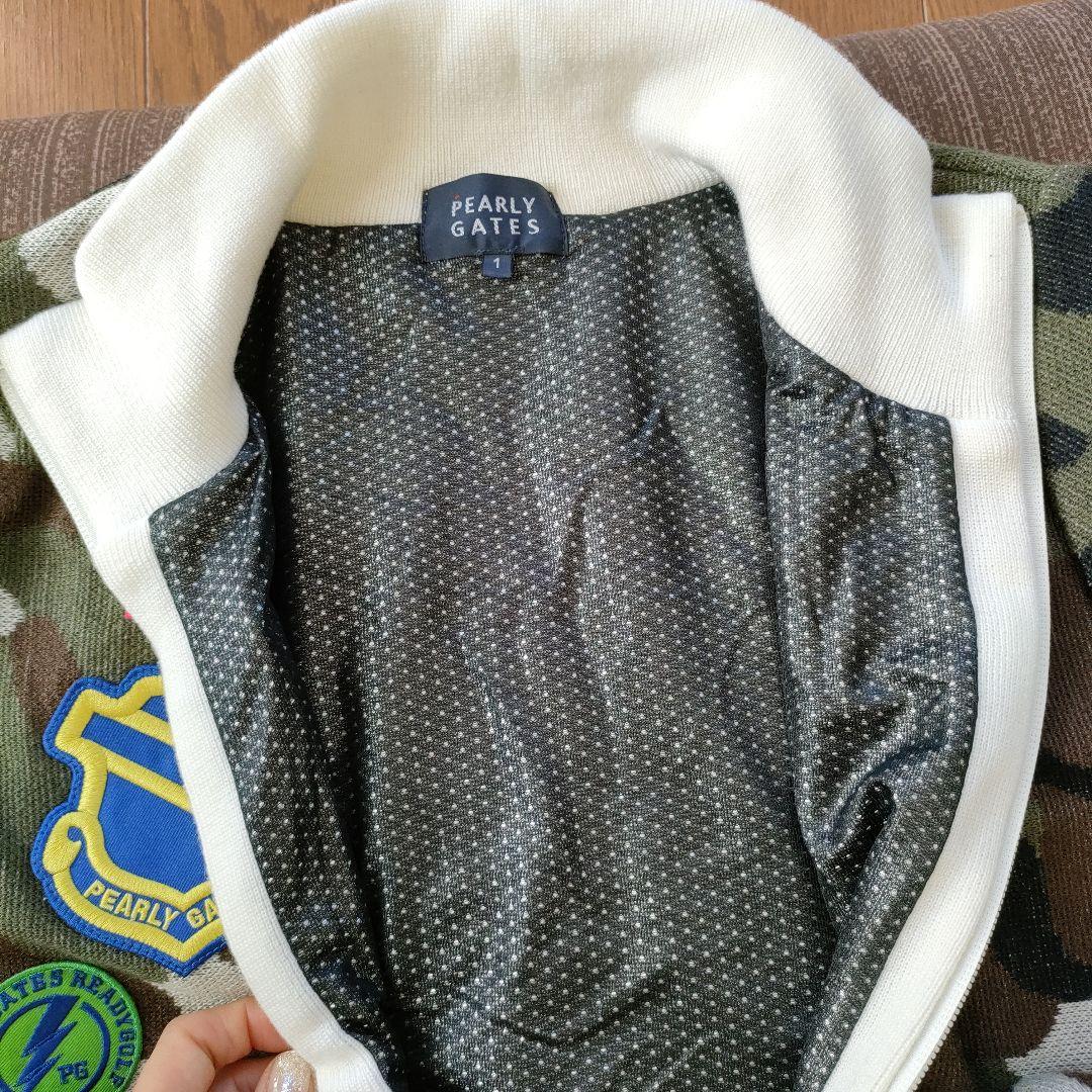 値下げ★パーリーゲイツ　迷彩蓄熱中綿ダウンアウター