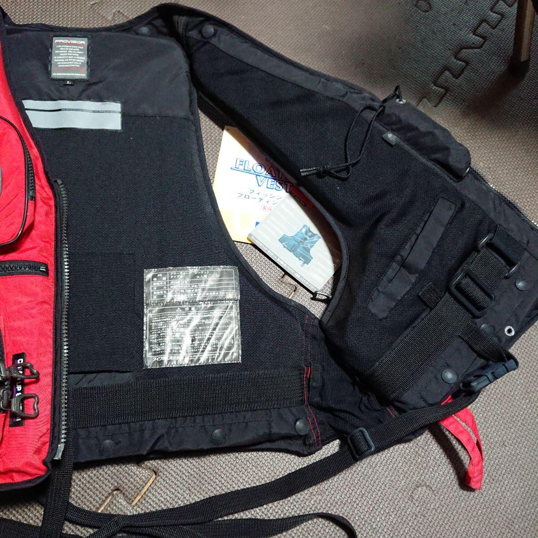 [稀少レトロ] DAIWA PROVISORフローティングベスト PF-3309