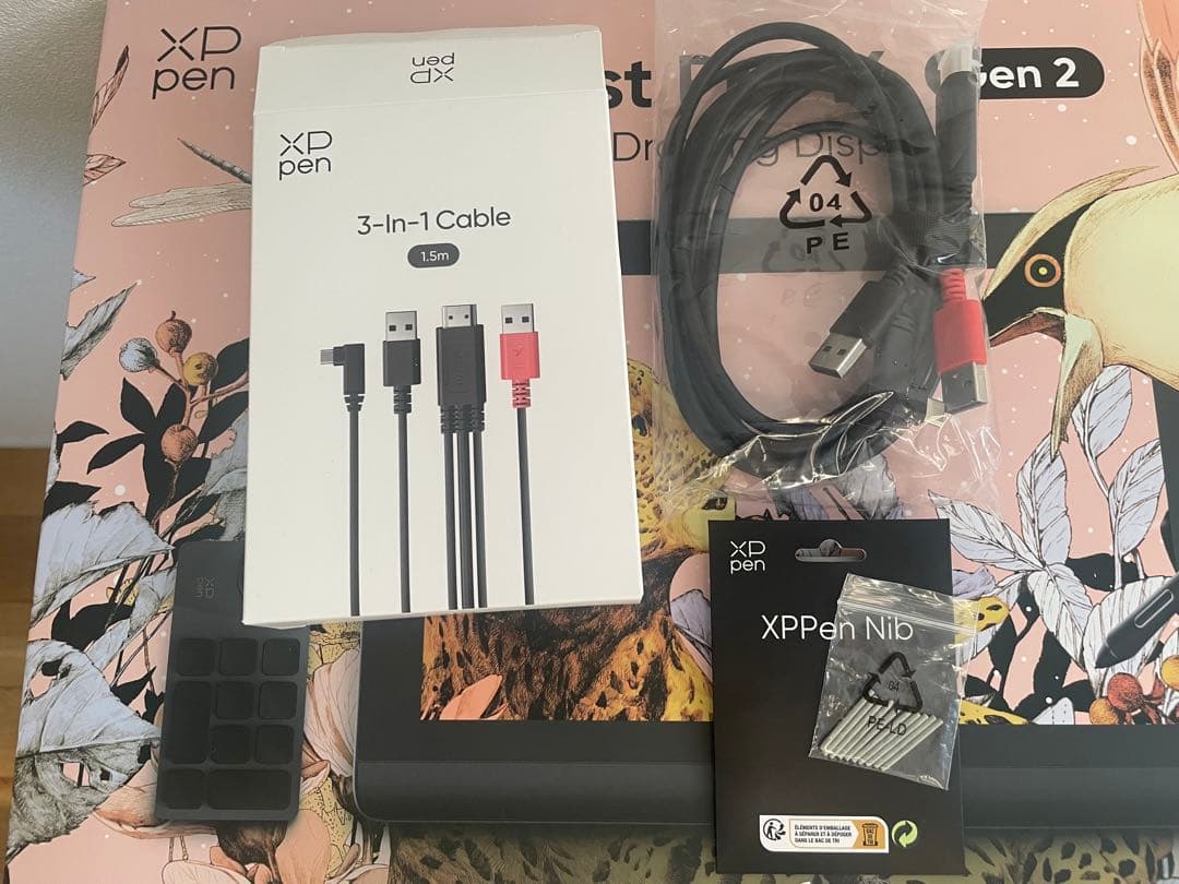 【付属品未使用】XPPen Artist Pro 16 Gen 2＋フェルト替芯