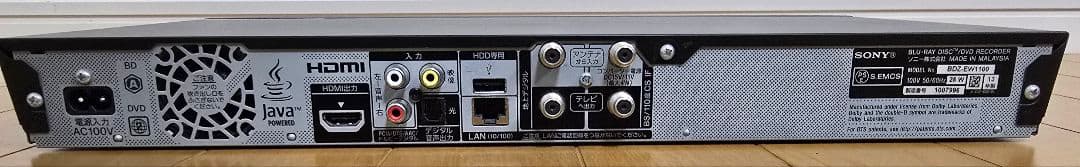 SONY BDレコーダー BDZ‐EW1100