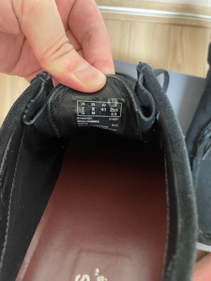 靴 Clarks wallabee GTX GORE-TEX UK7 25.0cm