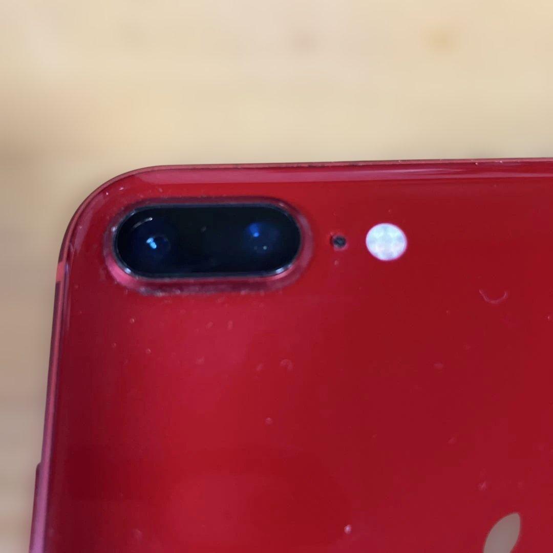 iPhone 8 Plus RED 256GB バッテリー100%