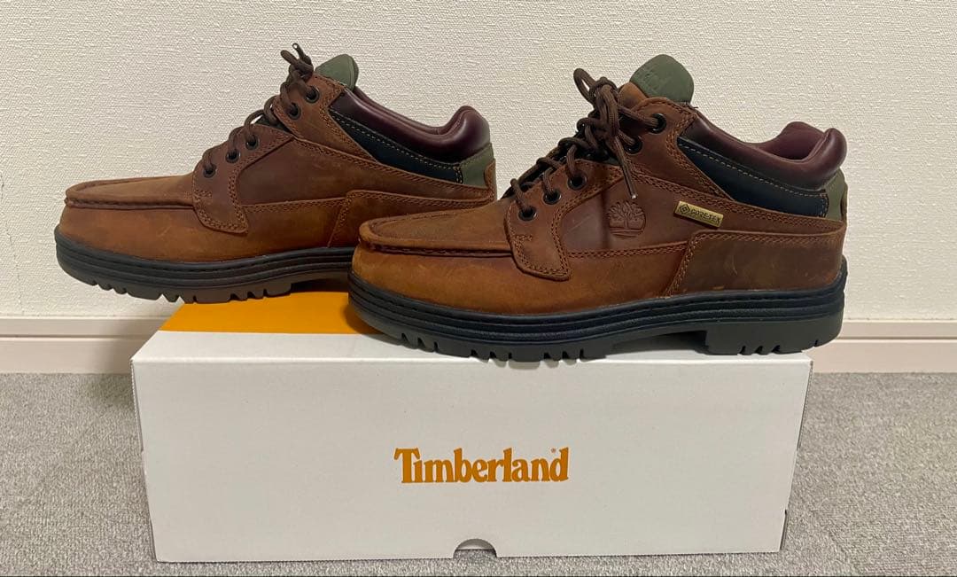 timberland moc toe gtx brown ブラウン 26cm