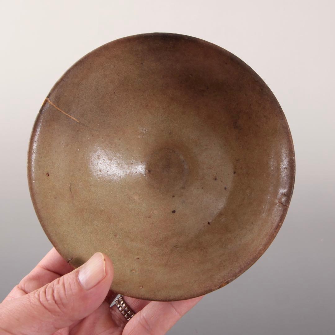 高麗 米色青磁 茶碗 茶道具 古美術 朝鮮美術