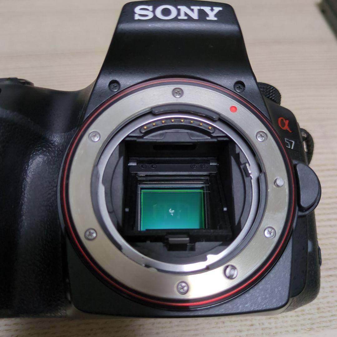 デジタル一眼 SONY α57 本体とレンズ3本セット