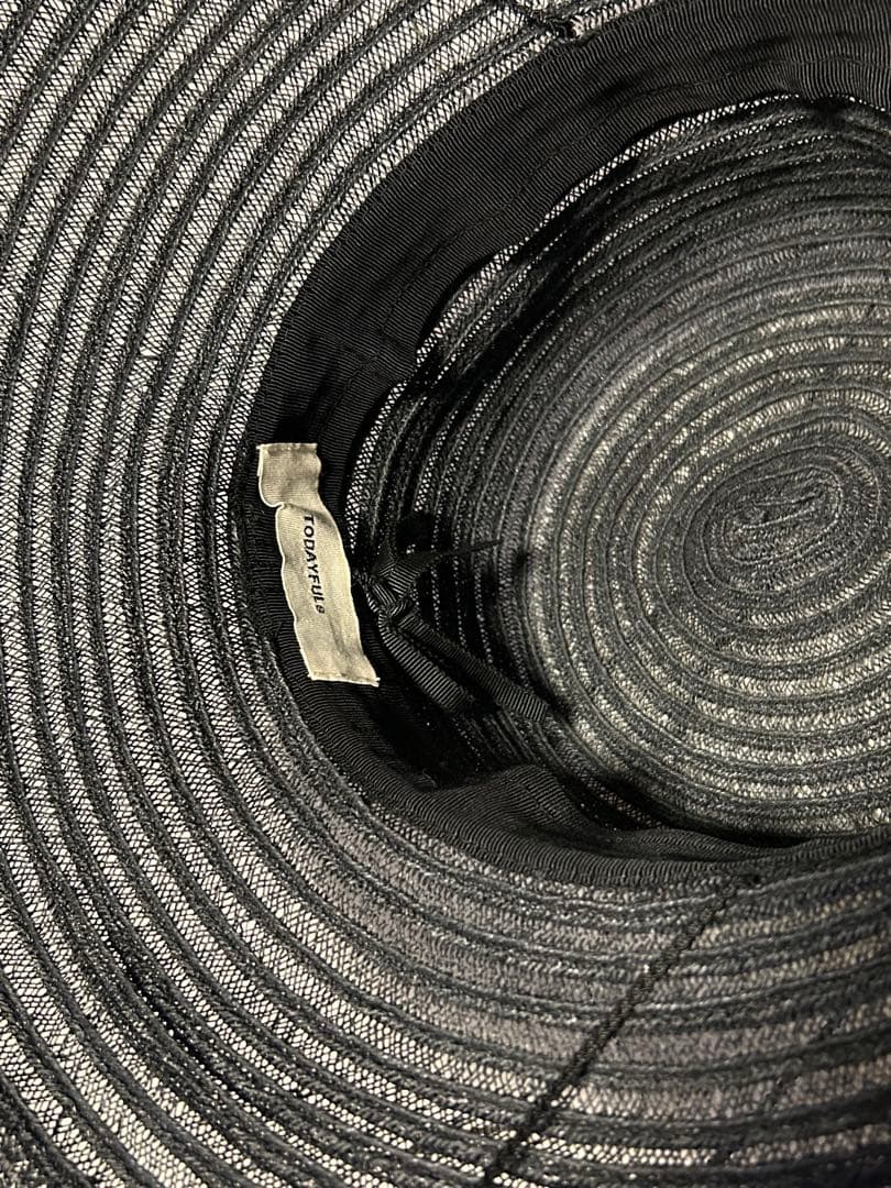 美品　Todayful トゥデイフル　ハット　美シルエット