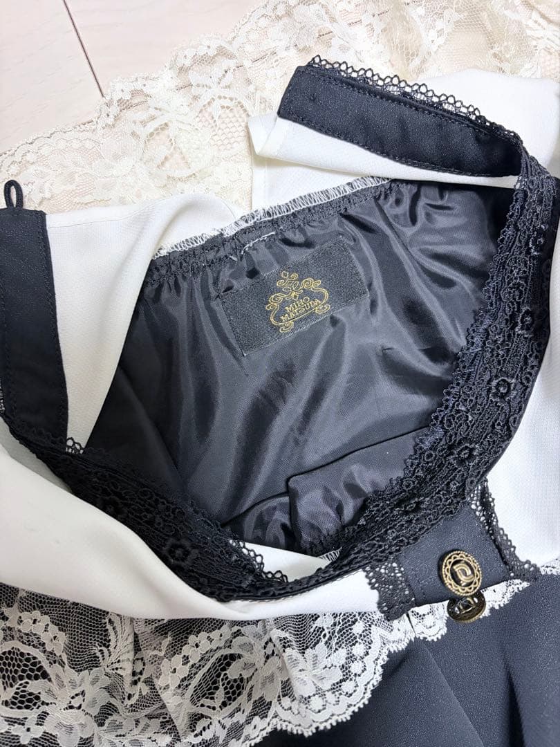 【ミホマツダ】 半袖ワンピース