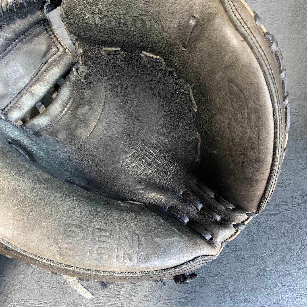 硬式 キャッチャーミット　BEN　右投げ用　大人サイズ