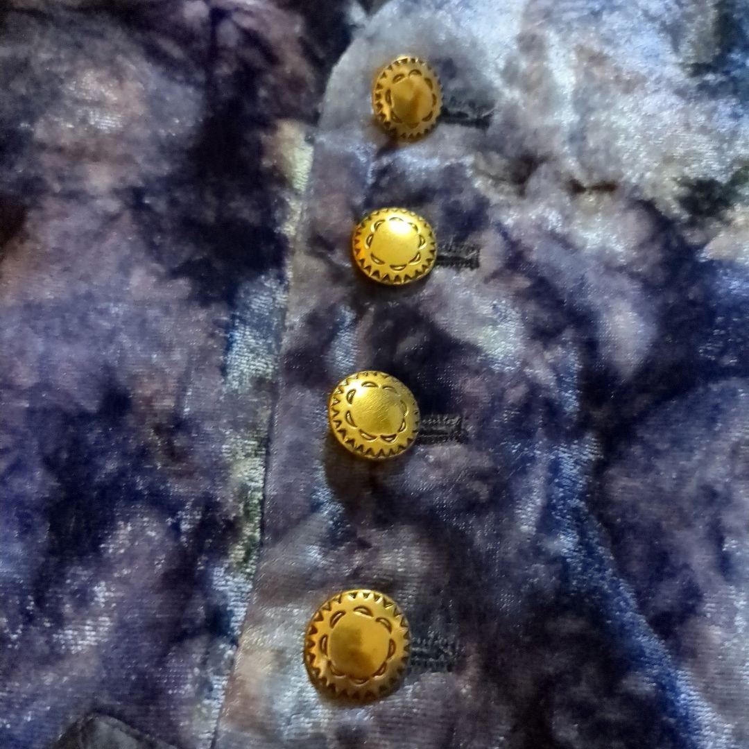 Number(N)ine ナンバーナイン 09'S ベルベットベスト ジレ 金釦