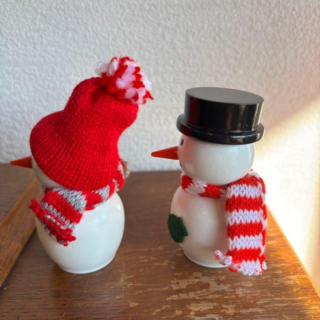 新品　ノルディカニッセ スノーマン2個セット