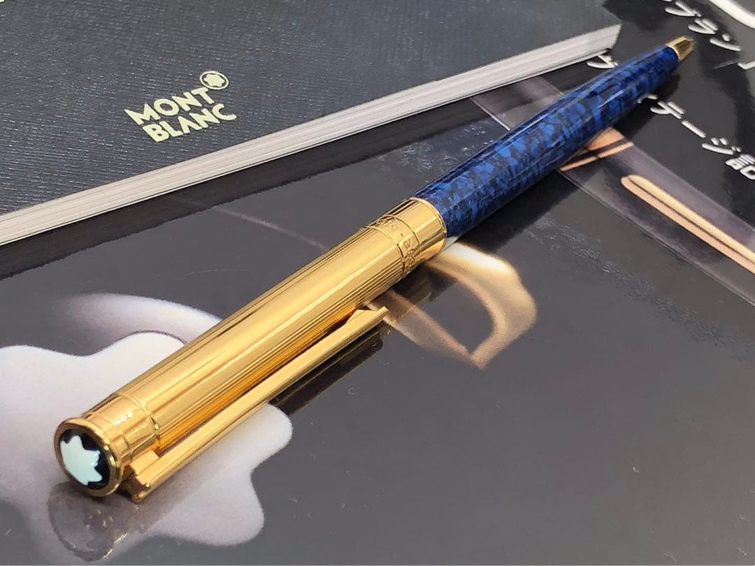⭐️幸運を引き寄せるラピス・デザイン⭐️モンブラン・ノブレス・ドゥエ⭐️未使用逸品⭐️