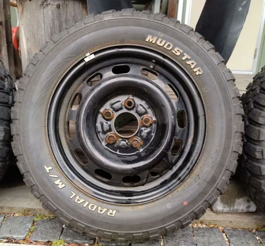 Mudstar 15インチ マッドM/Tタイヤ 4本セット