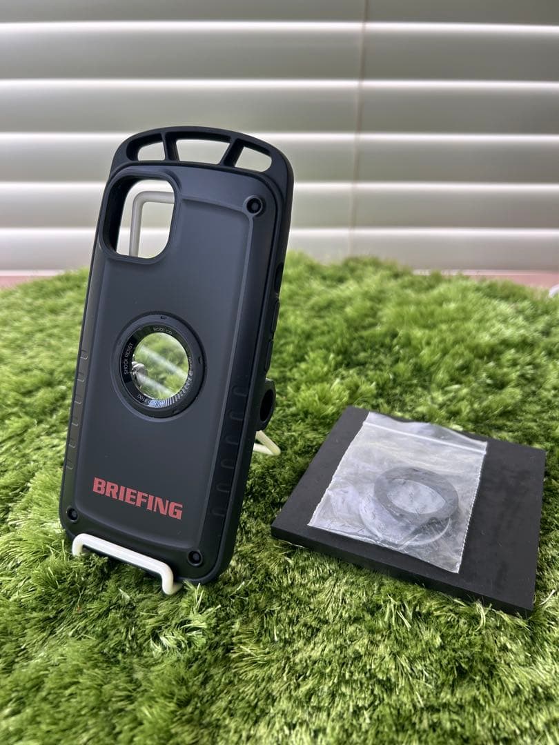 美品 ブリーフィング × ROOT.CO iPhone13 14 スマホケース