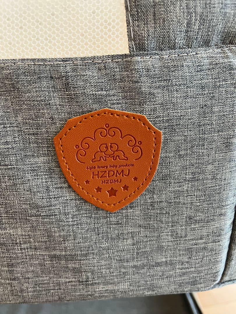 HZDMJ ベビーベッド 2024年モデル　グレー