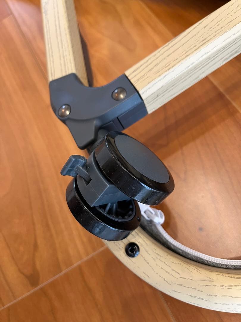 HZDMJ ベビーベッド 2024年モデル　グレー