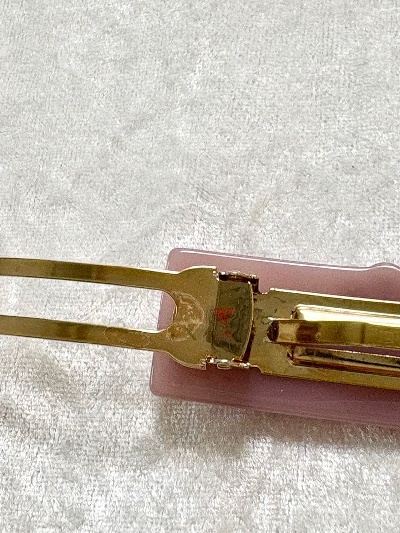 ALEXANDRE DE PARIS パール　バレッタ　アレクサンドルドゥパリ