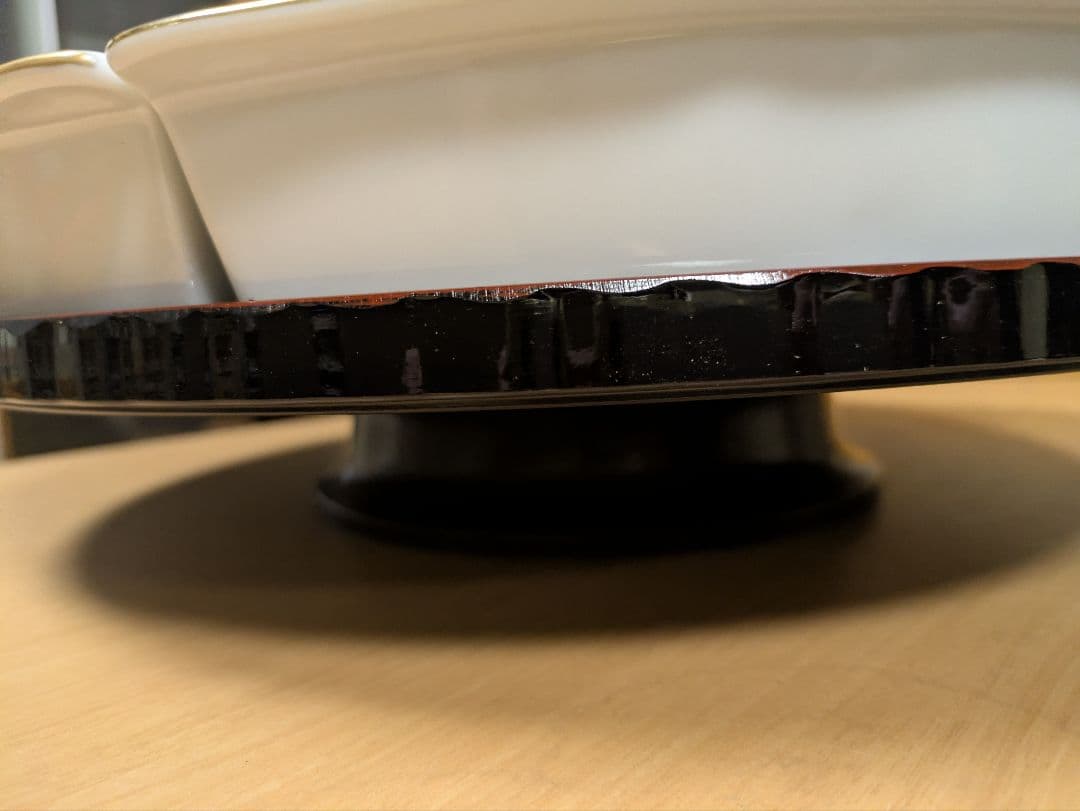 陶彩　花柄陶器製3段重ね皿セット　オードブル　錦菊　牡丹　回転皿 パーティー