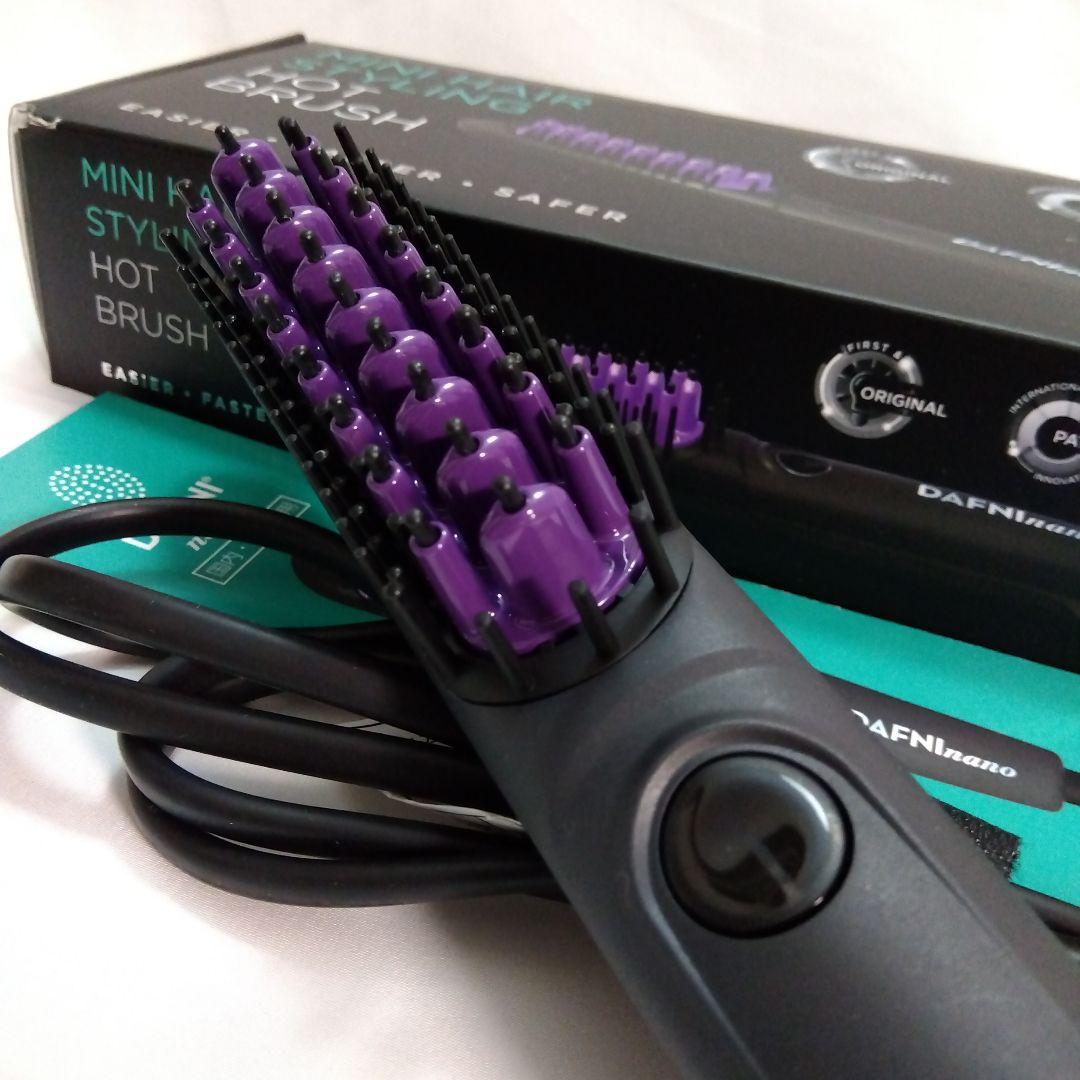 展示未使用品★ヤーマン ヒートブラシ DAFNI nano DH16N パープル