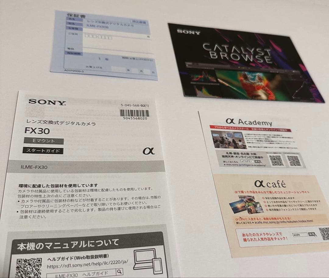 ソニー　SONY FX30B ボディ