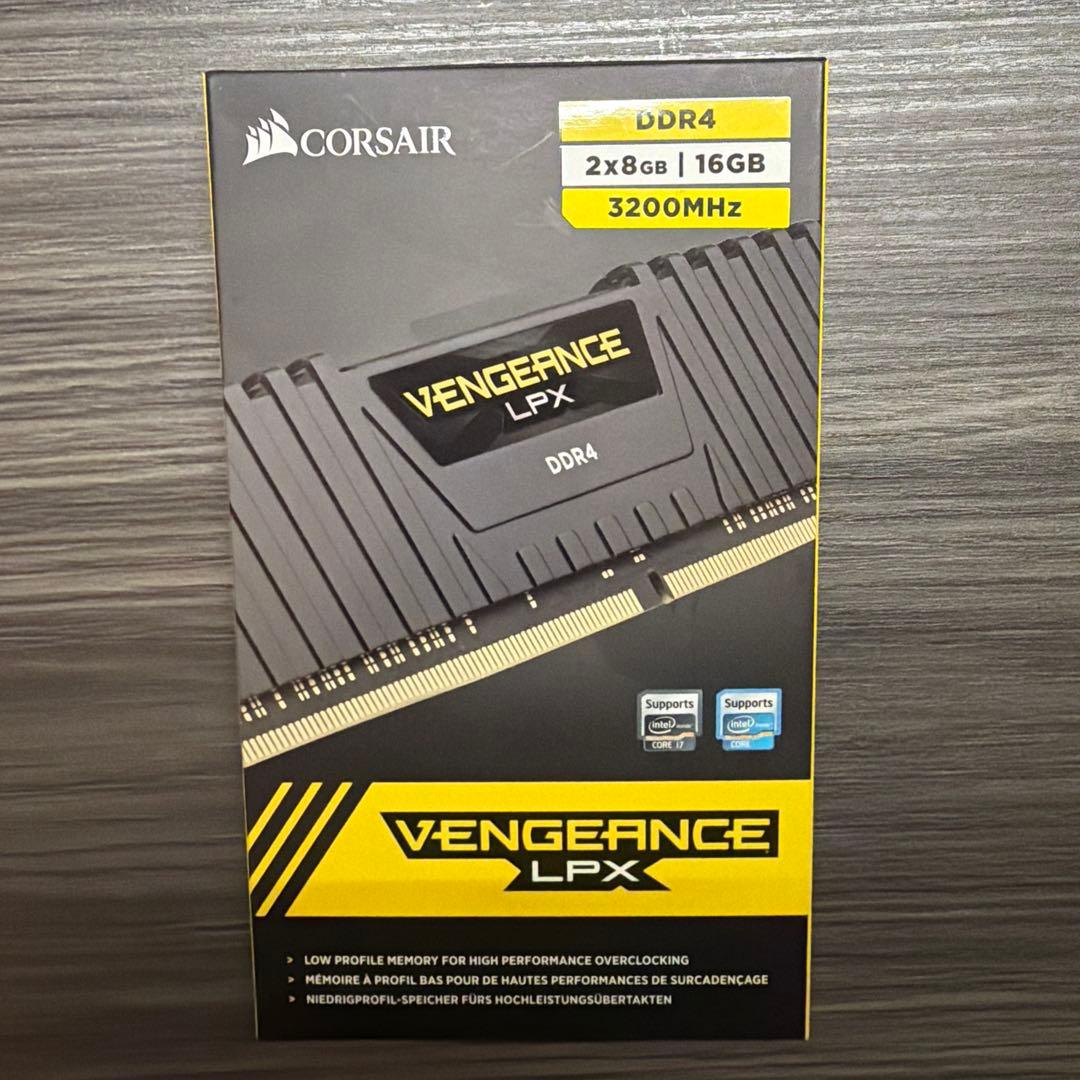 Vengeance LPX 8GB DDR4 3200MHz 2枚セット
