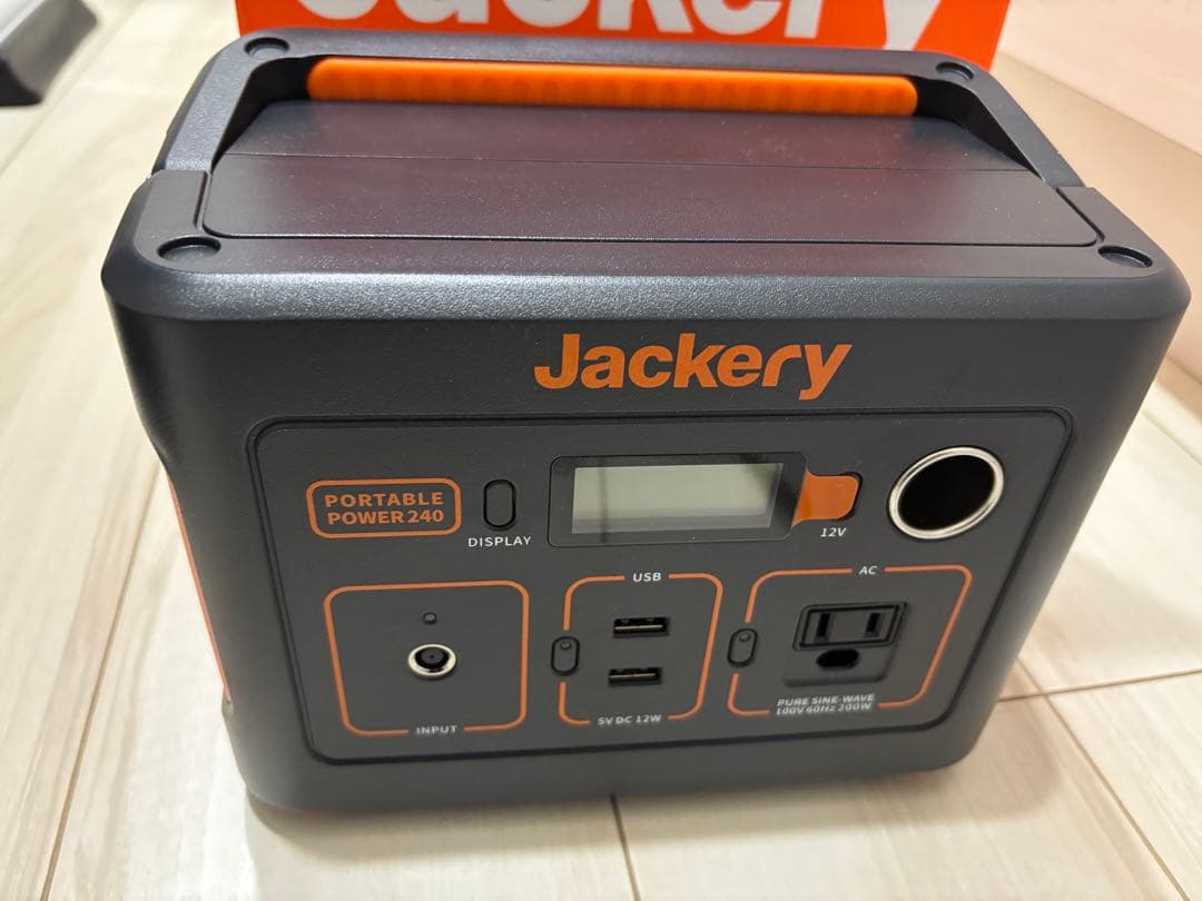 agulu　Jackery ポータブル電源240Wh/200w