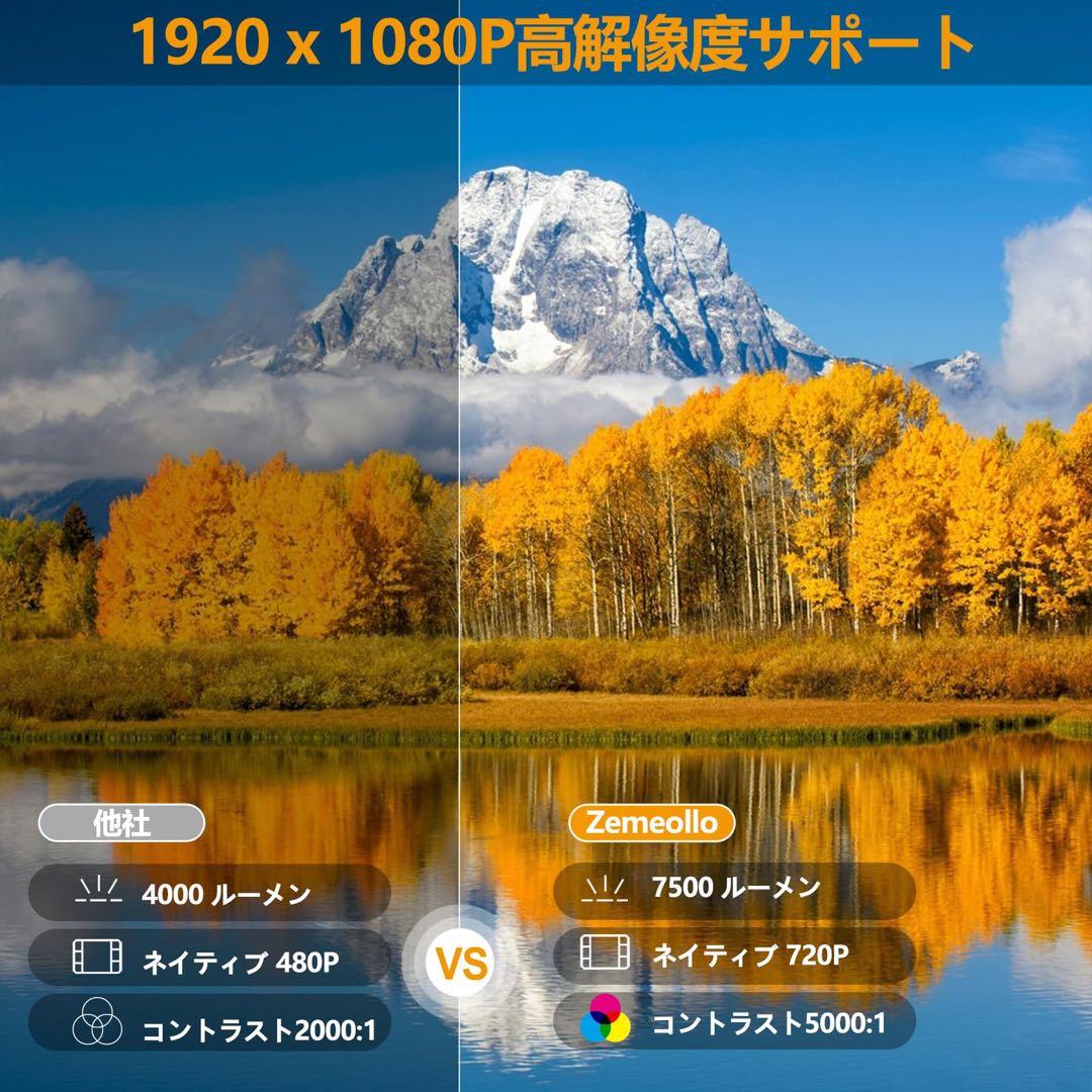 プロジェクター 小型 WiFi接続 5G/2.4G 家庭用 YG300 Pro