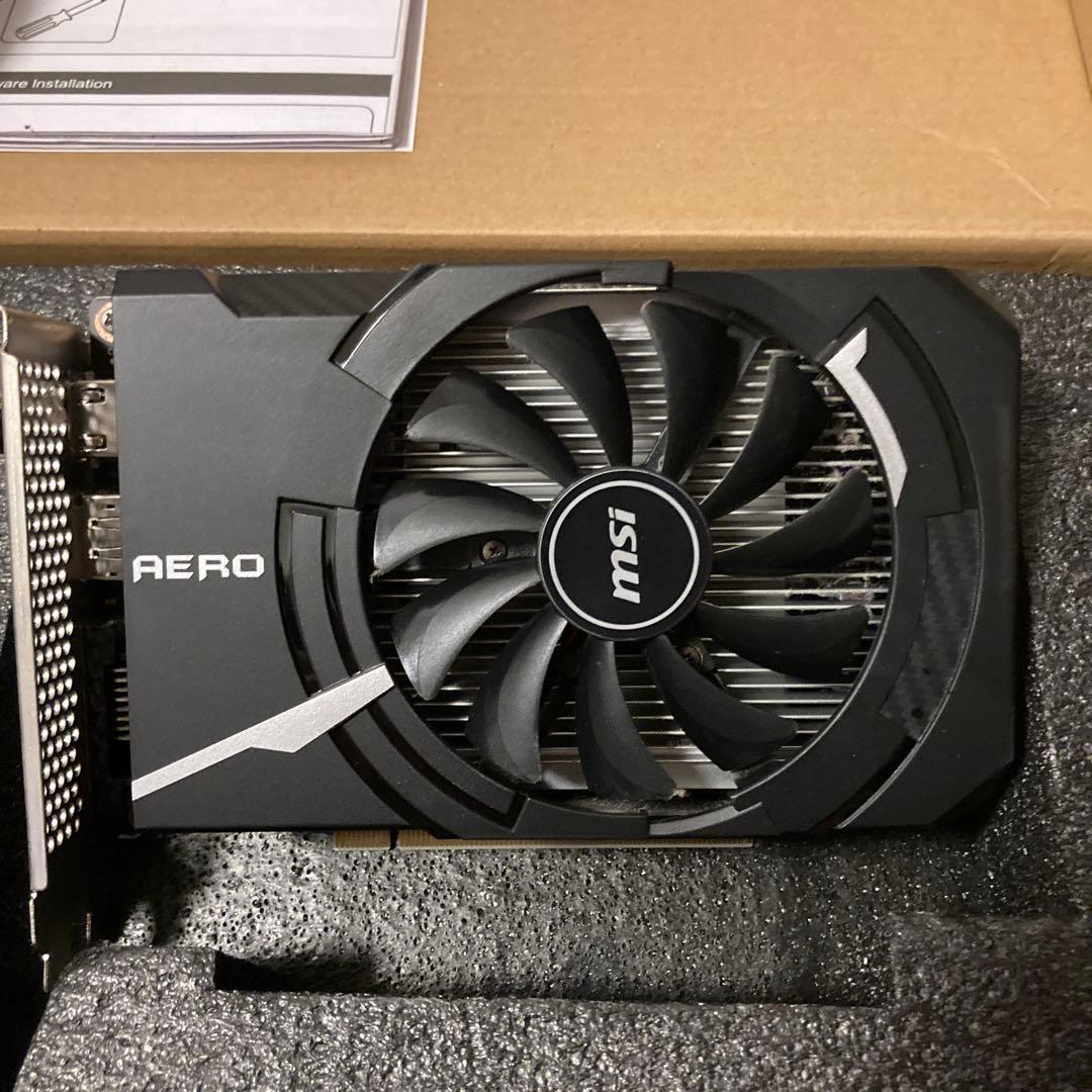 グラフィックボード・グラボ・ビデオカード MSI GeForce GTX 1630 AERO ITX 4G OC