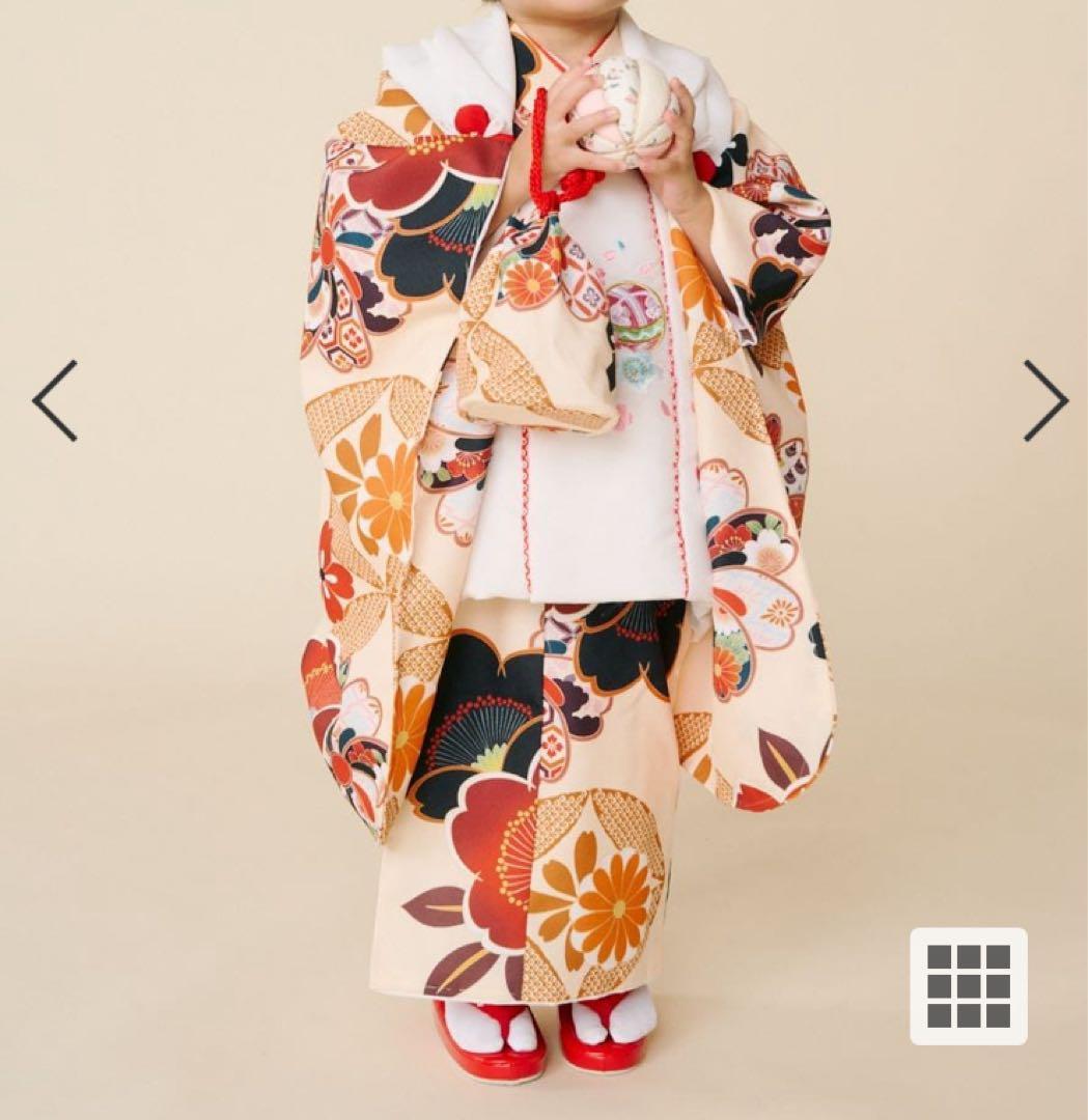七五三 3才 被布セット 桜に七宝