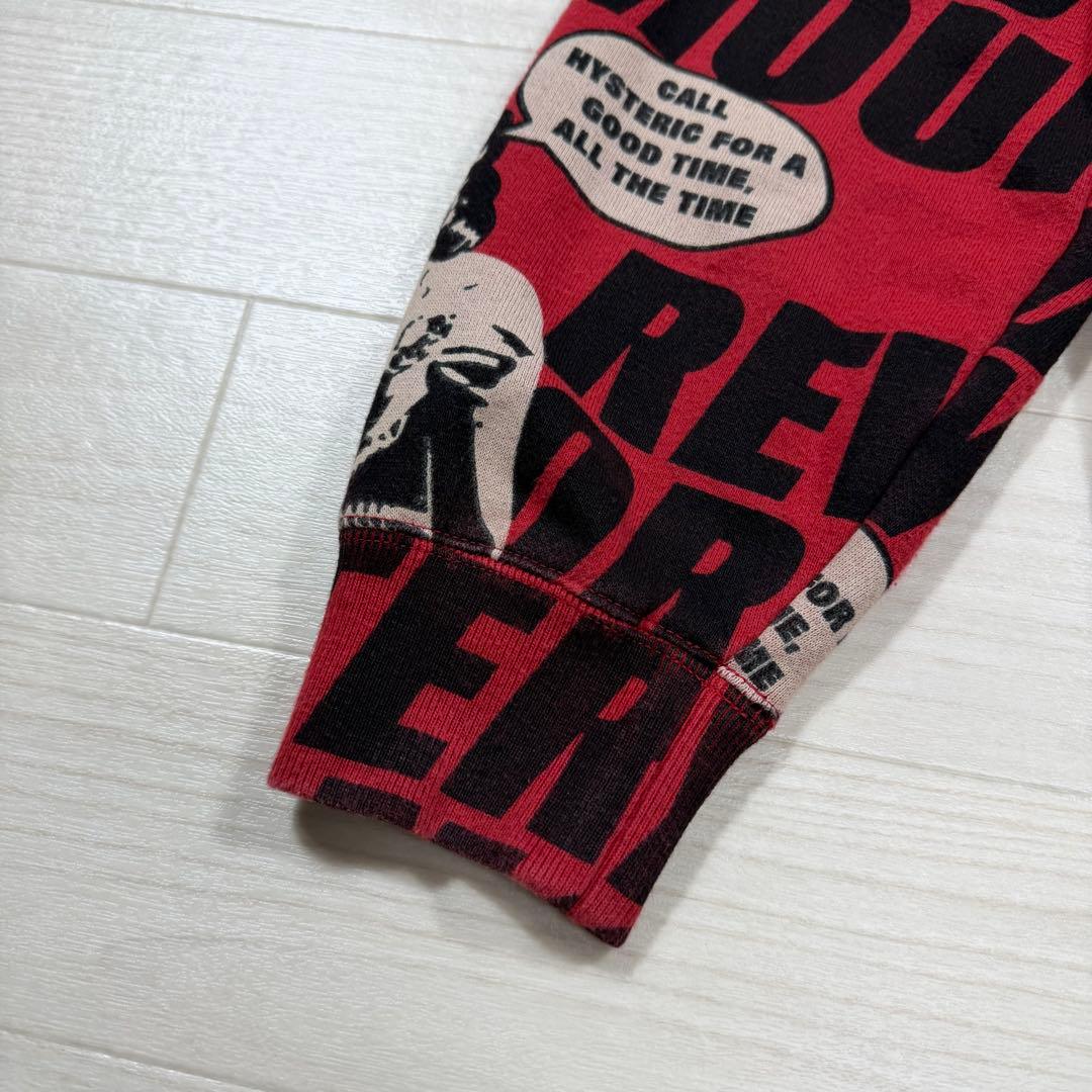 極美品 ヒステリックグラマー SOUND REVOLUTION 総柄 L