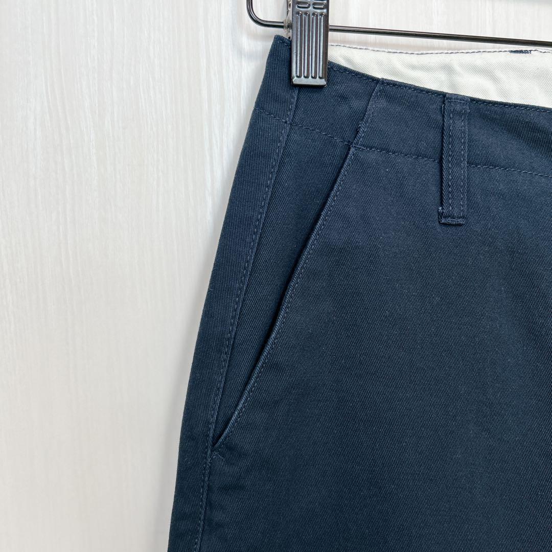 【新品】searoomlynn クラッシュチノパンツ　ネイビー