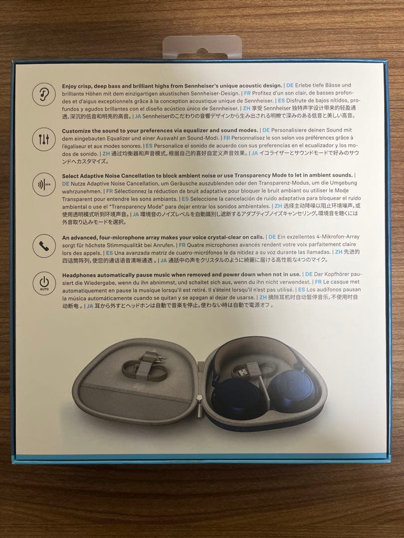 【未使用品】SENNHEISER MOMENTUM 4 ワイヤレスヘッドホン