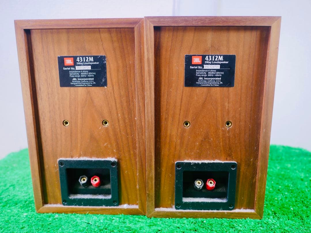 ト*ン様 JBL 4312M コンパクトモニター スピーカー 3ウェイ ブックシ