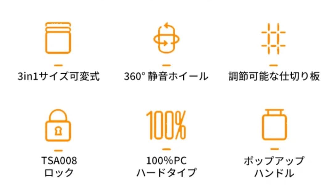 新品未使用　VELO ヴェーロ　伸縮型　スーツケース　三段階サイズ可変式