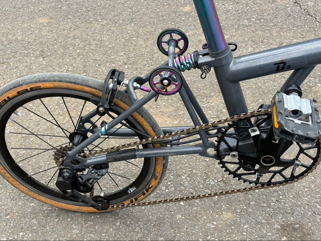 折りたたみ自転車　 COSPAII B5 カタツムリ　カスタム 送料込み