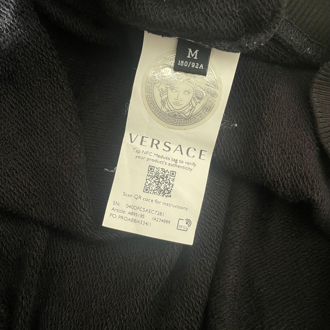 【最終お値下げ】VERSACE ヴェルサーチ ロゴ トレーナー　スウェット