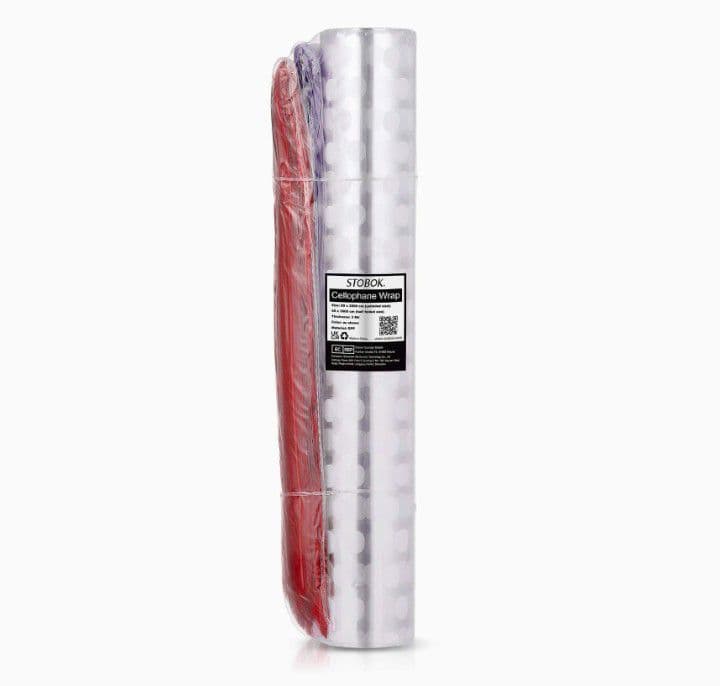 ❤️新品、未使用❤️ラッピングセロファン　リボン付き　包装紙　ギフトラッピング