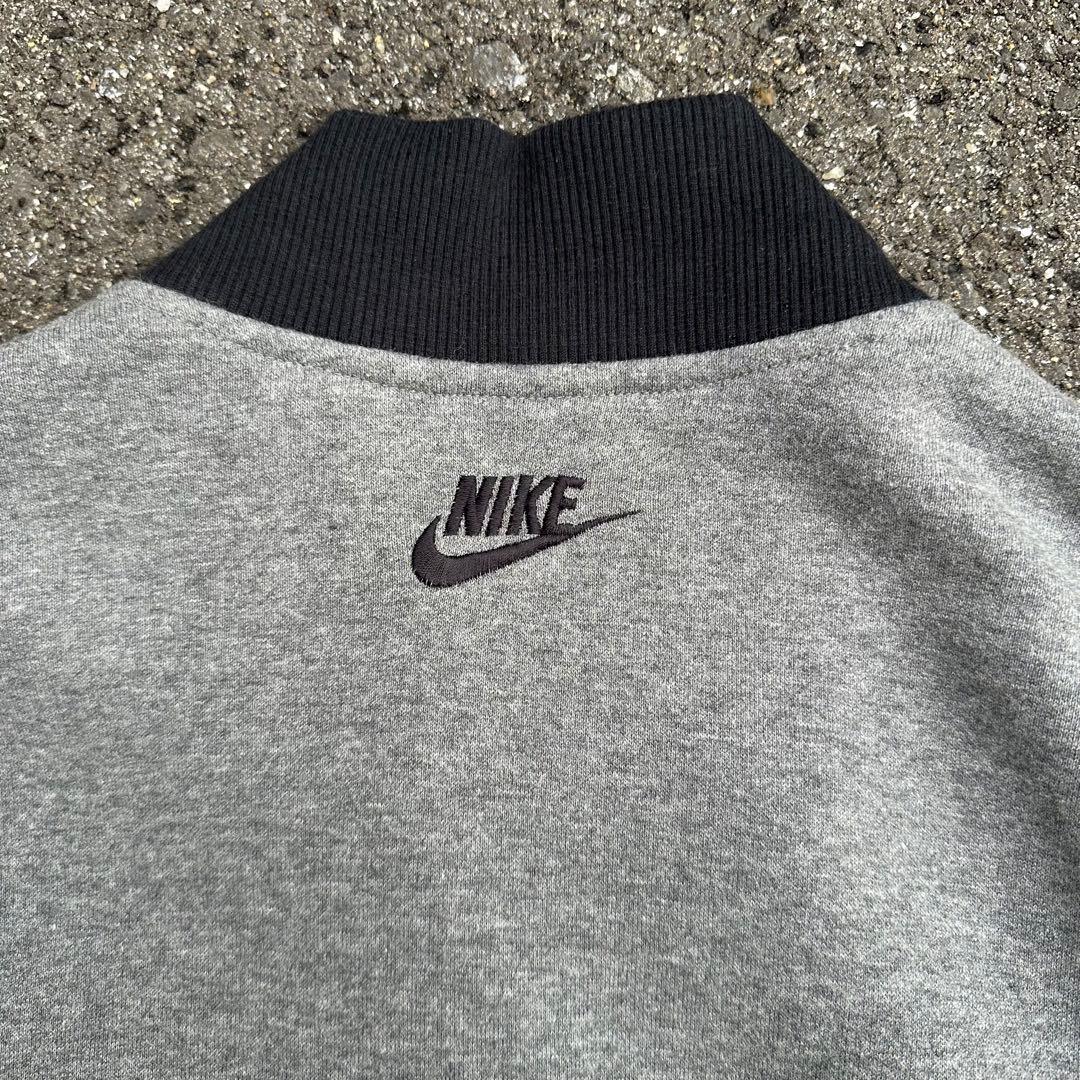 【超希少◎】Nike　スウェットスタジャン　ゴツナイキ　刺繍　古着　00s