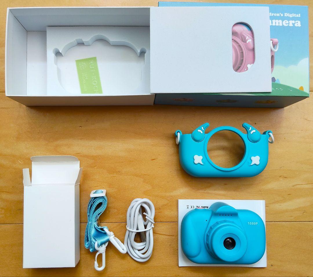 ダブルレンズ　キッズカメラ 　３色12個セット