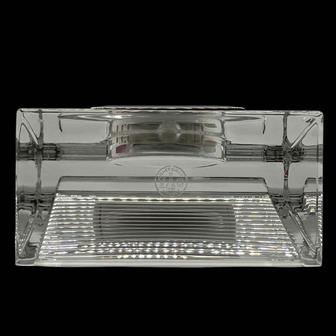 希少　未使用保管品　Baccarat バカラ　フォトフレーム　写真立て　スタンド