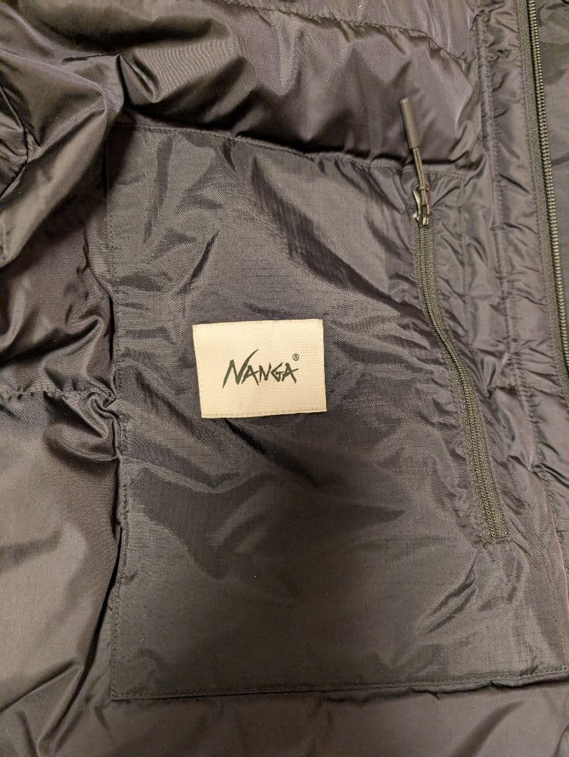 spanish white duck down　河田フェザー NANGA　未使用