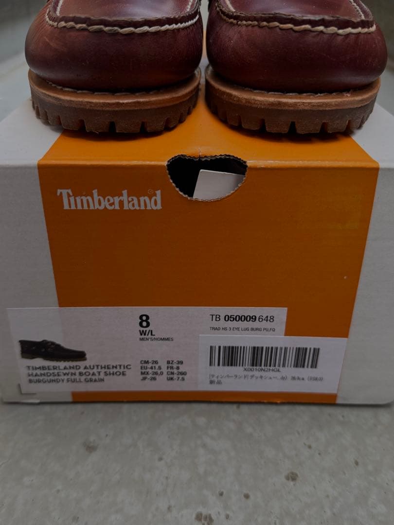 Timberland ティンバーランド3eye バーガンディBurgandy