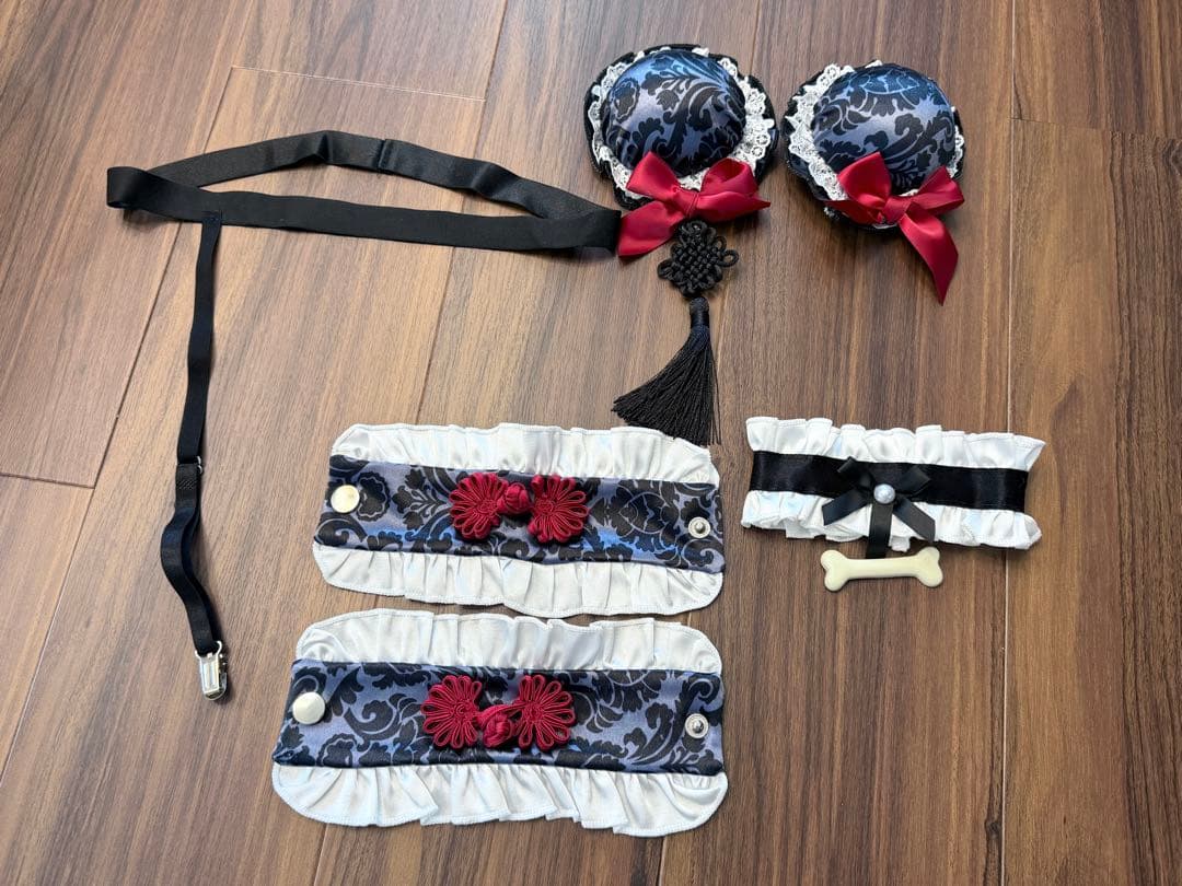 Malymoon ラーメンチャイナガール　レッド　赤